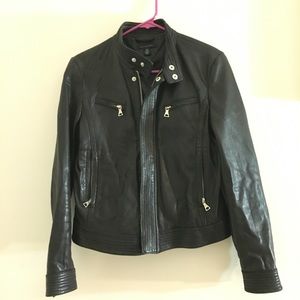 Tommy Hilfiger Black Leather Jacket